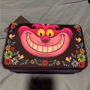 Loungefly Disney Purple Floral Embroidered Crossbody